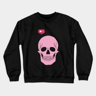 Death by likes Crewneck Sweatshirt